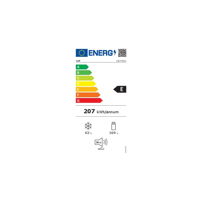 Constructa-Neff EB-Kühl/Gefrierkombi FreshSafe 2 KI6773FE1