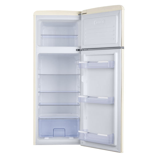 Produktbild Kühl-/Gefrierkombination - Amica DTR 374 190 B Kühl- und Gefrierkombination Freistehend 206 l D Beige