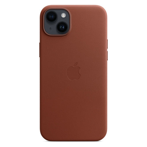 Produktbild Smartphone-Hülle - Apple Leder Case mit MagSafe für iPhone 14 Plus Umbra