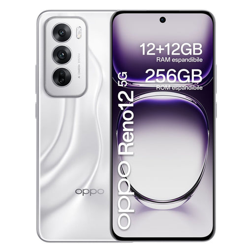 Produktbild Smartphone - OPPO Reno12 5G 256GB Astro Silver