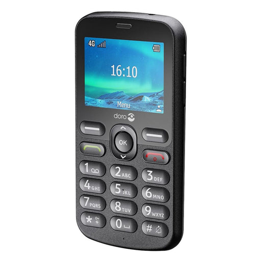 Produktbild Seniorenhandy - Doro 1880 6,1 cm (2.4) 113,7 g Schwarz Einsteigertelefon