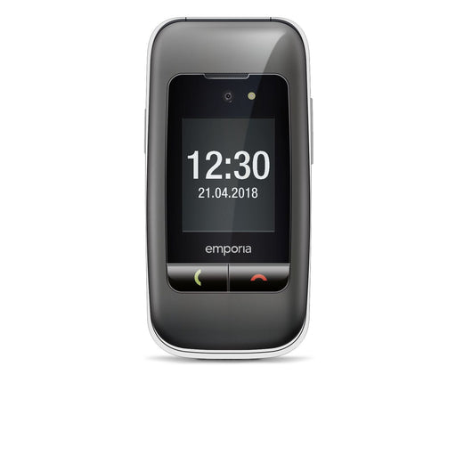 Produktbild Seniorenhandy - Emporia emporiaONE 6,1 cm (2.4) 80 g Grau, Silber Seniorentelefon