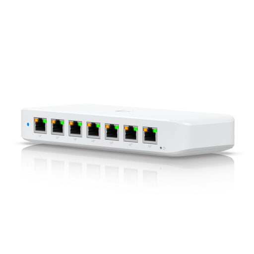 Produktbild Netzwerk-Switch - Ubiquiti Ultra 210W Managed L2 Gigabit Ethernet (10/100/1000) Power over Ethernet (PoE) Weiß