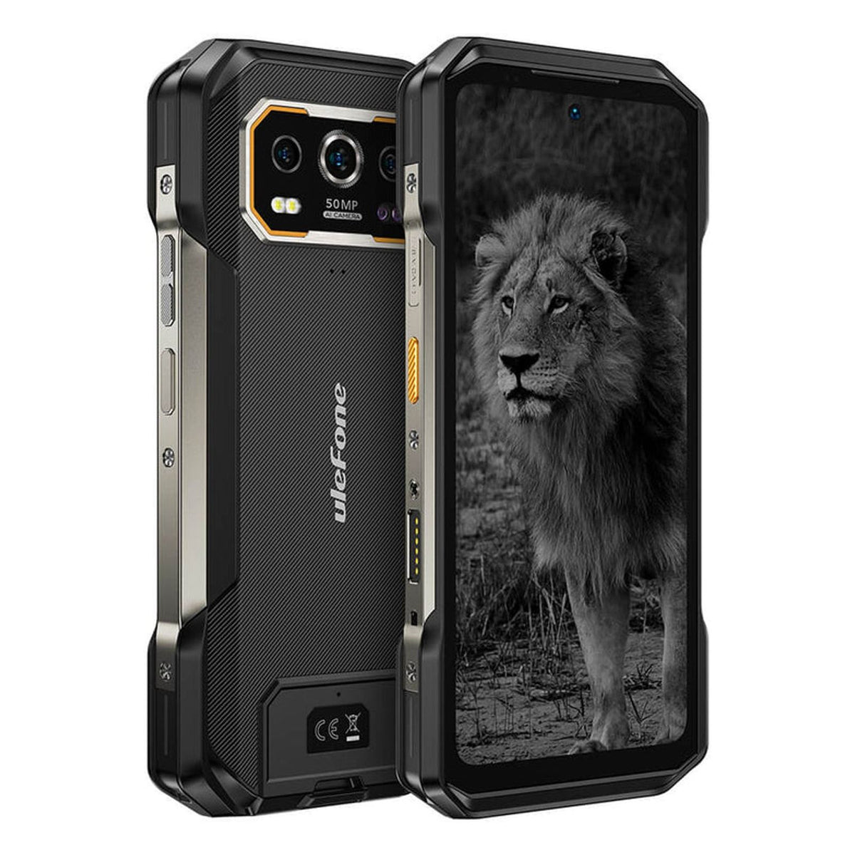 Produktbild Smartphone - Ulefone Armor 27 Pro 17,2 cm (6.78) Hybride Dual- SIM Android 14 5G USB Typ-C 12 GB 256 GB 10600 mAh