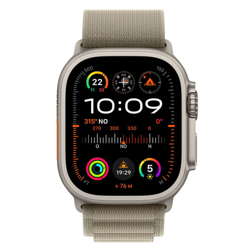 Produktbild Smartwatch - Apple Watch Ultra 2 OLED 49 mm Digital 410 x 502 Pixel Touchscreen 4G Titan GPS