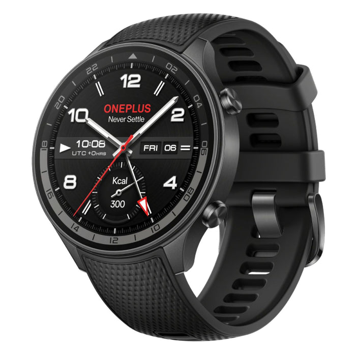 OnePlus Watch 2R 3,63 cm (1.43) AMOLED 46 mm Digital 466 x 466 Pixel Touchscreen Grau WLAN GPS