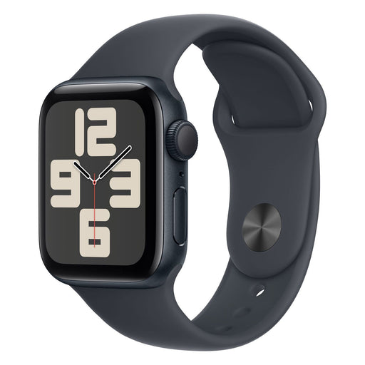 Produktbild Smartwatch - Apple Watch SE OLED 40 mm Digital 324 x 394 Pixel Touchscreen Schwarz WLAN GPS