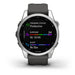 Garmin fenix 7S 3,05 cm (1.2) MIP 42 mm Digital 240 x 240 Pixel Touchscreen Silber WLAN GPS