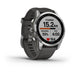 Garmin fenix 7S 3,05 cm (1.2) MIP 42 mm Digital 240 x 240 Pixel Touchscreen Silber WLAN GPS