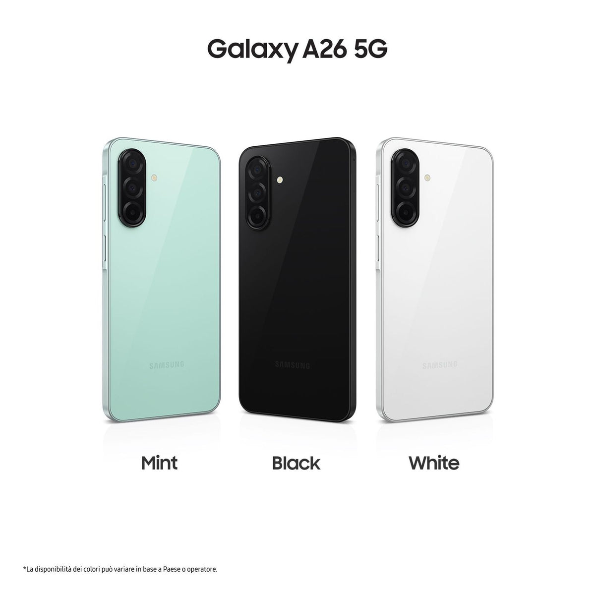 Produktbild Smartphone - Samsung Galaxy A26 Enterprise Edition 5G Dual-SIM 128GB Schwarz