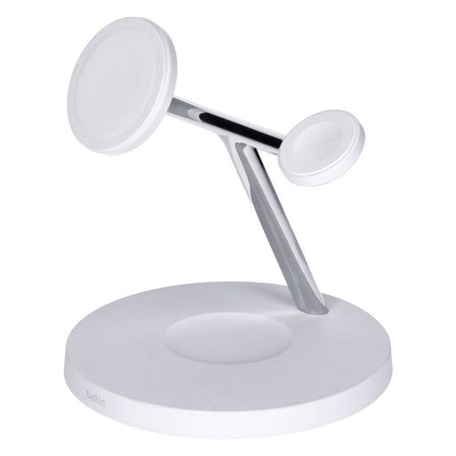 Produktbild Wireless Charger - Belkin BoostCharge PRO 3-in-1 kabelloses Ladegerät mit MagSafe Weiß