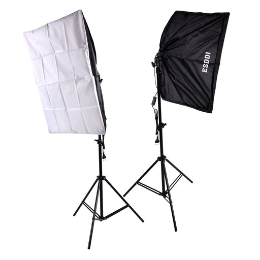 Produktbild LED Studiobeleuchtung - ESDDI Professionelles Fotostudio-Set 2.6M x 3M / 8