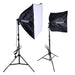Neewer 8,5 x 10 Fuß Professionelles Fotostudio inkl. Beleuchtung Softbox