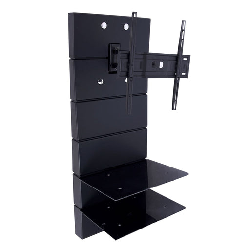 Produktbild TV-Wandhalterung - Meliconi Ghost Design 3500 Rotation Noir Mat Suppo