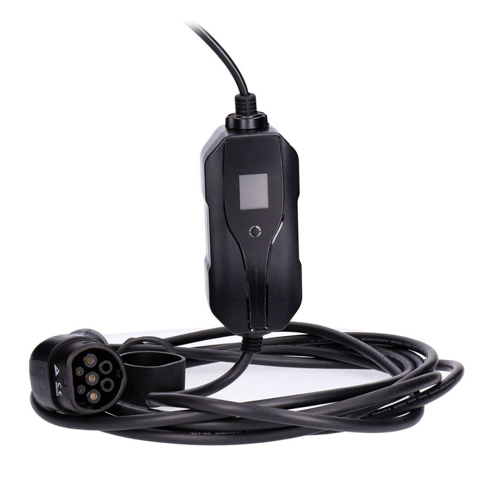 Nanpaders Ladekabel Typ 2, EV Ladegerät mit Digitalem Display