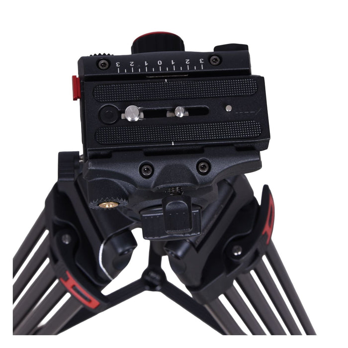 Neewer 189cm Videostativ Video Tripod mit Dämpfung