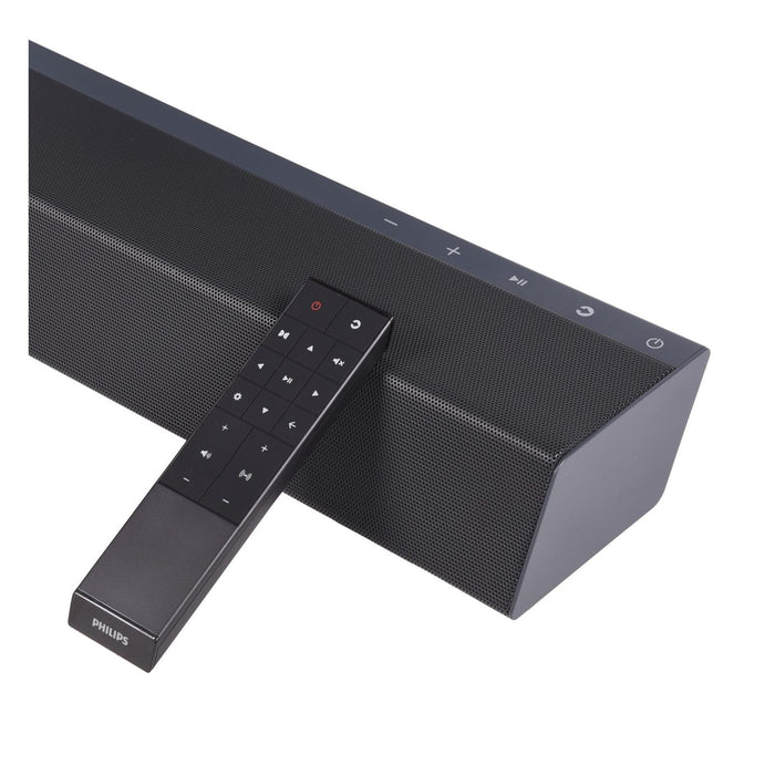 Philips TAB8405 2.1 Kanal Soundbar mit Subwoofer 240 Watt HDMI Bluetooth Wlan Schwarz