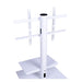 L & C Maxi Planet White TV Standfuss 40-65 Zoll