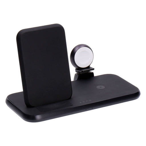 Produktbild Induktions-Ladegerät - ZENS Aluminium 4 in 1 Stand Wireless Charger