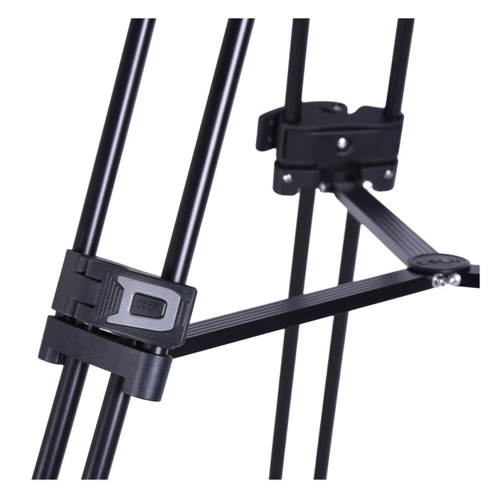 Cayer BF30L Video-Stativ mit Fluid-Kopf, 73 Heavy