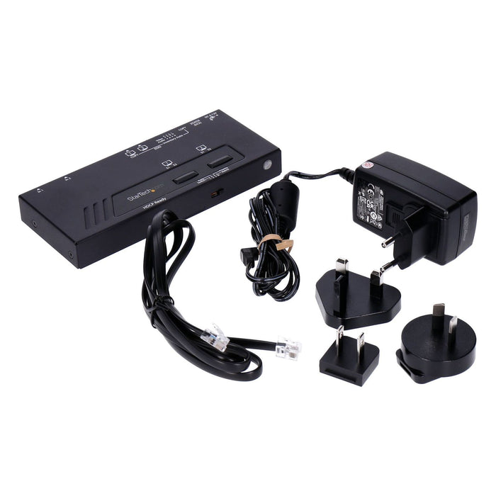 StarTech.com 2x2 HDMI Matrix Switch - 4K Ultra HD
