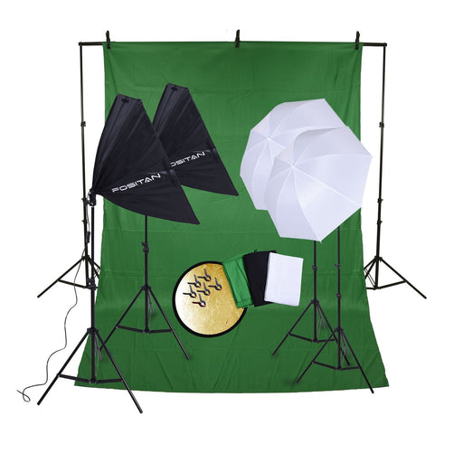 Produktbild Hintergrundsystem - FOSITAN 2.8M x 3M / 9.2ft x 9.8ft Professionelles Fotostudio