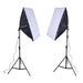 FOSITAN 2.8M x 3M / 9.2ft x 9.8ft Professionelles Fotostudio