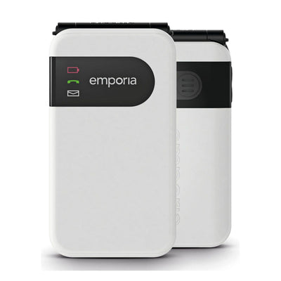 Emporia SIMPLICITYglam.4G, Großtastenhandy, white