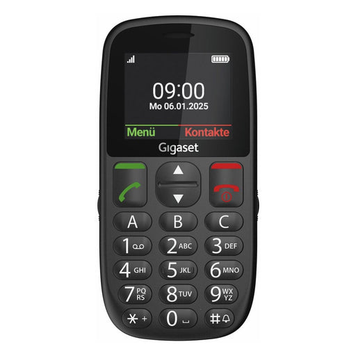 Produktbild Seniorenhandy - Gigaset GL395 5,59 cm (2.2) 90 g Schwarz Seniorentelefon