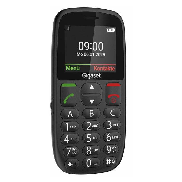 Gigaset GL395 5,59 cm (2.2) 90 g Schwarz Seniorentelefon