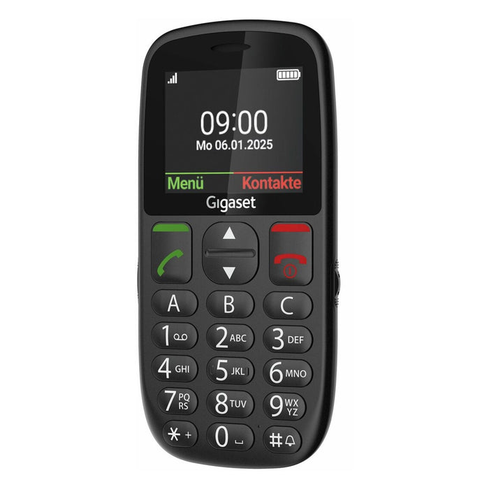 Gigaset GL395 5,59 cm (2.2) 90 g Schwarz Seniorentelefon