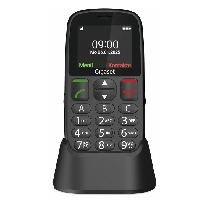 Gigaset GL395 5,59 cm (2.2) 90 g Schwarz Seniorentelefon