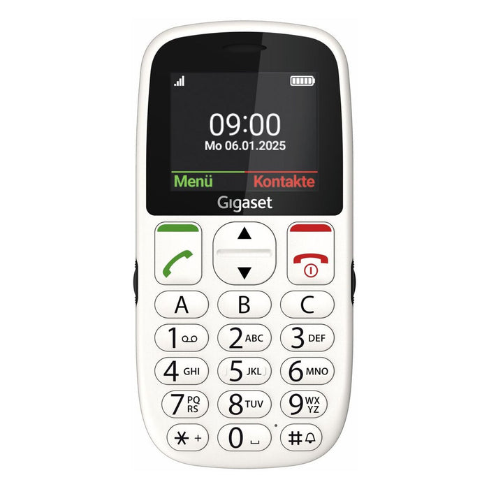 Gigaset GL395 5,59 cm (2.2) 90 g Weiß Seniorentelefon
