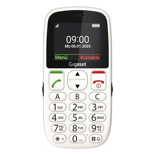 Produktbild Seniorenhandy - Gigaset GL395 5,59 cm (2.2) 90 g Weiß Seniorentelefon