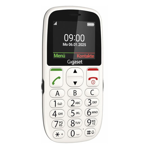 Produktbild Seniorenhandy - Gigaset GL395 5,59 cm (2.2) 90 g Weiß Seniorentelefon