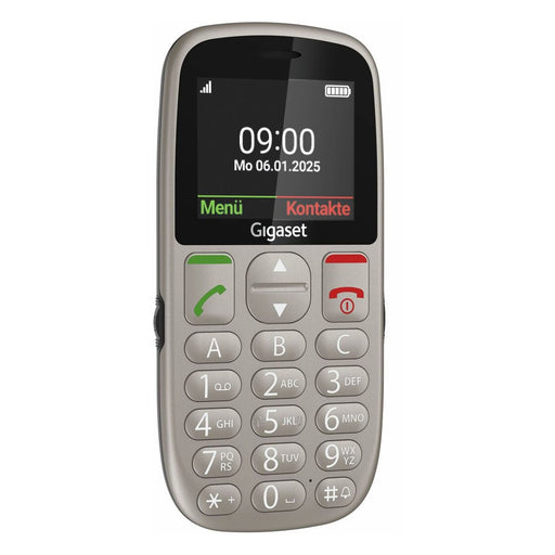 Produktbild Seniorenhandy - Gigaset GL395 5,59 cm (2.2) 90 g Grau Seniorentelefon