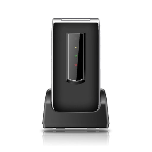 Produktbild Klapphandy - Bea-fon SL495 LTE 6,1 cm (2.4) 88 g Schwarz, Silber Einsteigertelefon