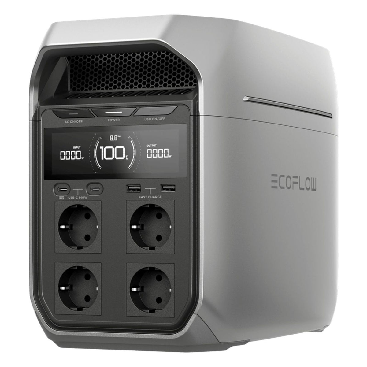 Produktbild Powerstation - EcoFlow DELTA 3 Plus tragbare Powerstation 1024 Wh 1800 W 0 % MwSt. (gem. § 12 Abs. 3 UStG)