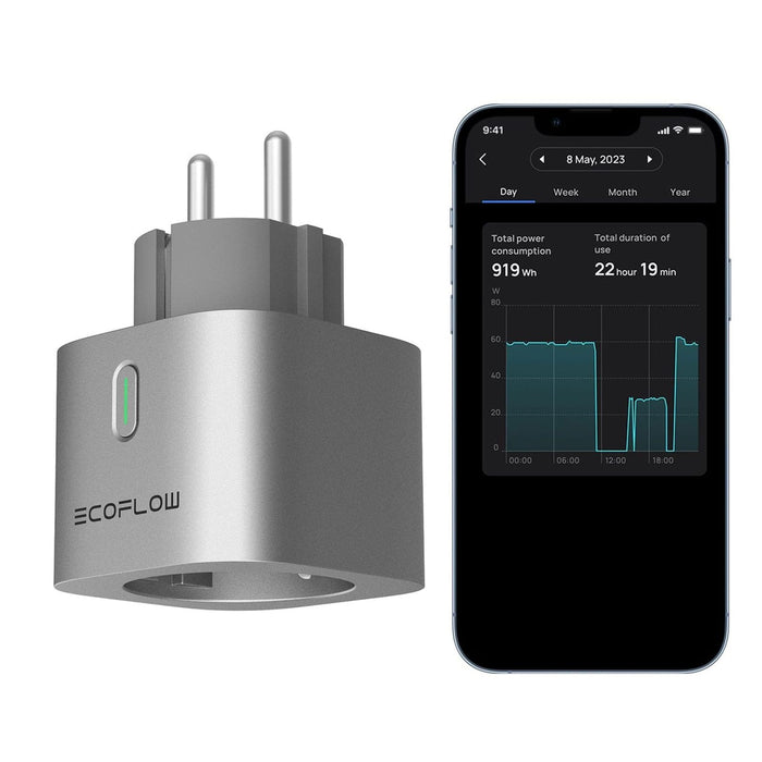 EcoFlow EFA-SMARTPLUG-EU-4P Smart Plug Haus Silber 0% MwSt. (gem. § 12 Abs. 3 UStG)