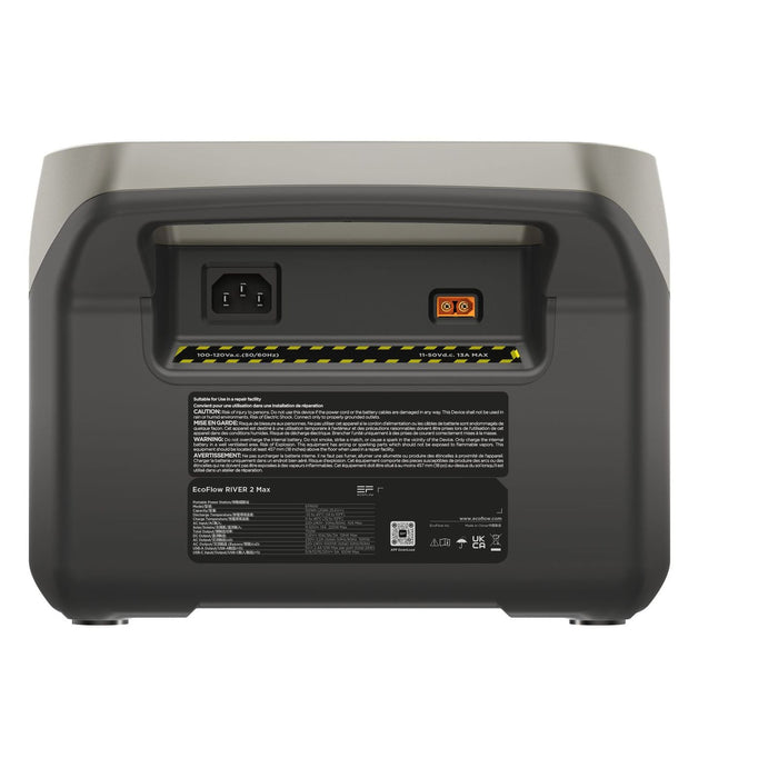 EcoFlow RIVER 2 Max tragbare Powerstation 500 W 512 Wh 6 kg 0% MwSt. (gem. § 12 Abs. 3 UStG)