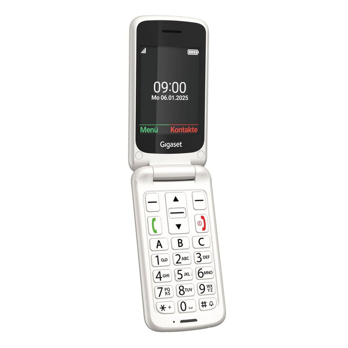Gigaset GL595 7,11 cm (2.8) 114 g Weiß Seniorentelefon