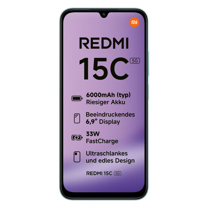 Xiaomi Redmi 15C 5G Dual-SIM 128GB Mint Green
