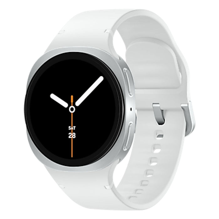 Samsung Galaxy Watch 8 3,3 cm (1.3) AMOLED 40 mm Digital 438 x 438 Pixel Touchscreen 4G Silber WLAN