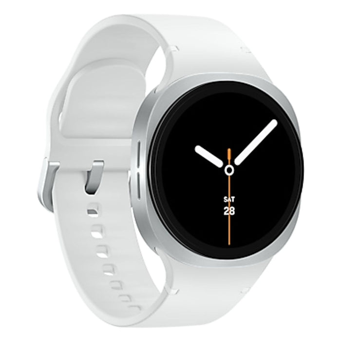 Samsung Galaxy Watch 8 3,3 cm (1.3) AMOLED 40 mm Digital 438 x 438 Pixel Touchscreen 4G Silber WLAN