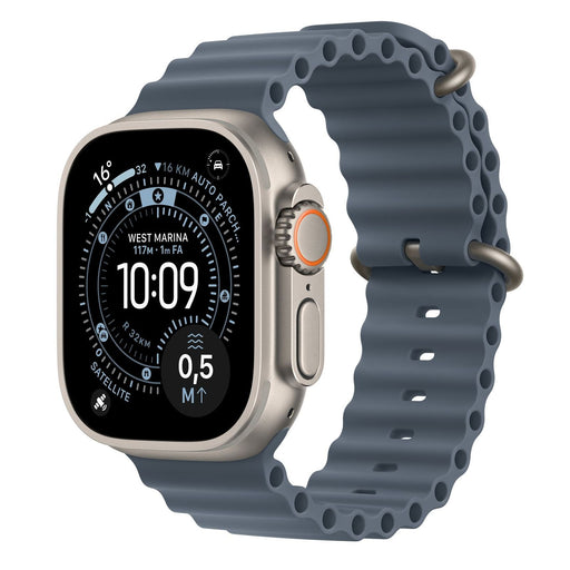 Produktbild Smartwatch - Apple Watch Ultra 3 OLED 49 mm Digital 422 x 514 Pixel Touchscreen 5G Titan WLAN GPS