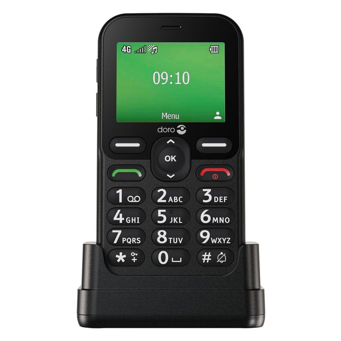 Doro Leva E10 6,1 cm (2.4) 118,9 g Schwarz Seniorentelefon