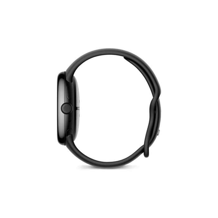 Google Pixel Watch 3 AMOLED 45 mm Digital Touchscreen Schwarz WLAN GPS