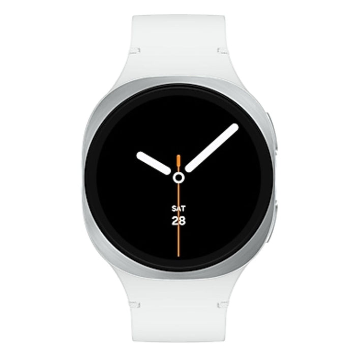 Samsung Galaxy Watch 8 3,3 cm (1.3) AMOLED 40 mm Digital 438 x 438 Pixel Touchscreen Silber WLAN