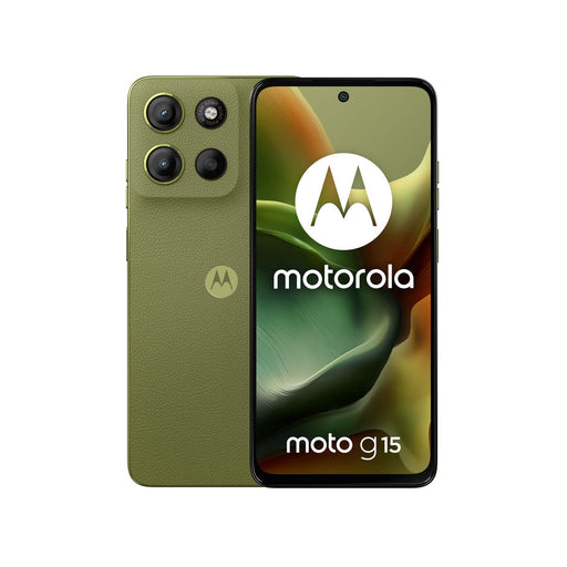 Produktbild Smartphone - Motorola moto g15 17,1 cm (6.72) Dual-SIM Android 15 4G USB Typ-C 8 GB 256 GB 5200 mAh Grün