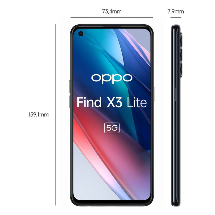 OPPO Find X3 Lite 5G Dual-SIM 128GB Schwarz